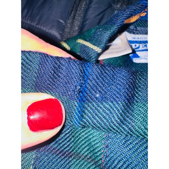 Pendleton Signature Tartan 100% Virgin Wool Pleated Plaid Midi Skirt Sustainable - Picture 7 of 10